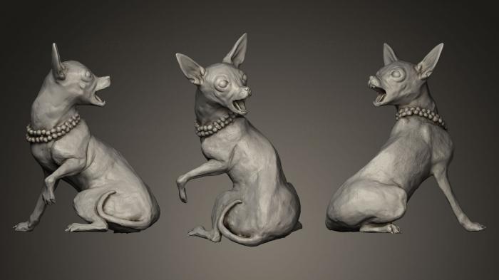 Animal figurines (STKJ_0021) 3D model for CNC machine